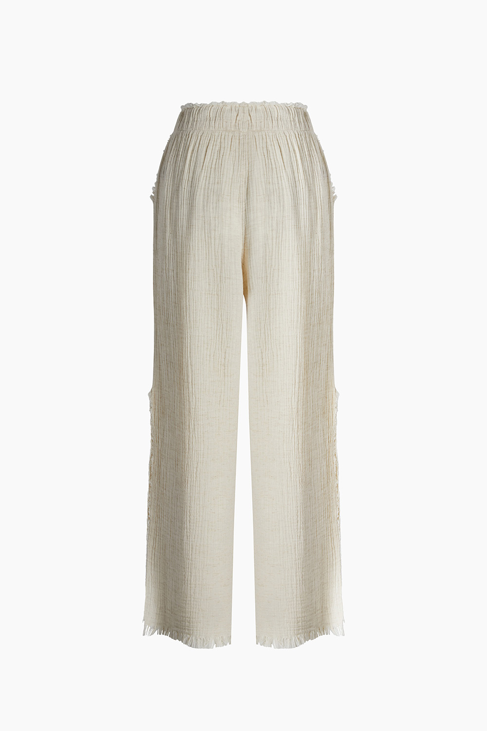 Crinkle Slit Pants