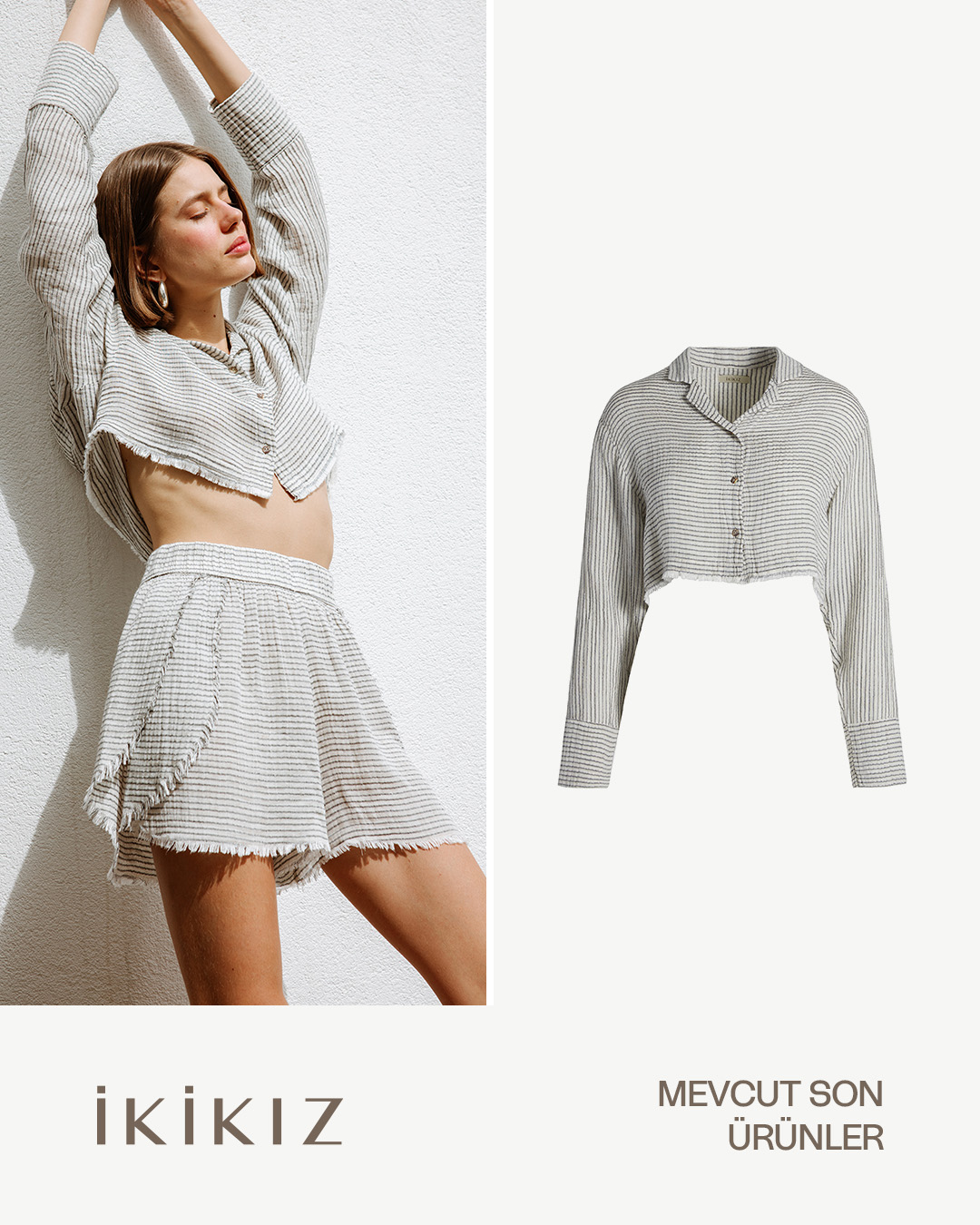 Striped Lyocell Shirt