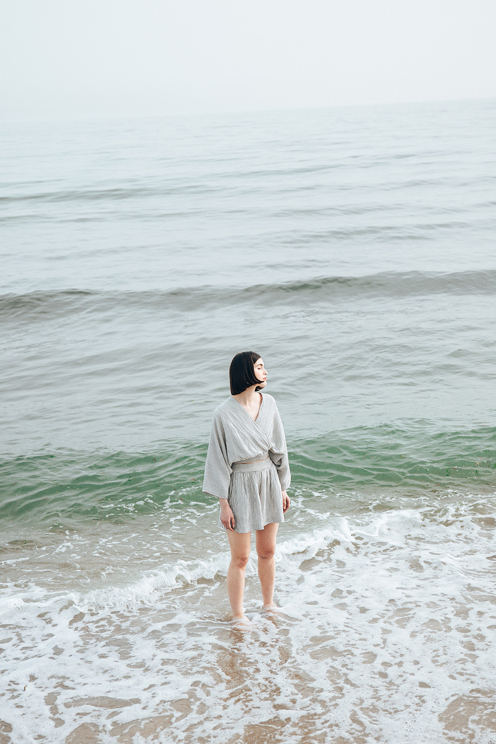 Striped Linen Blouse
