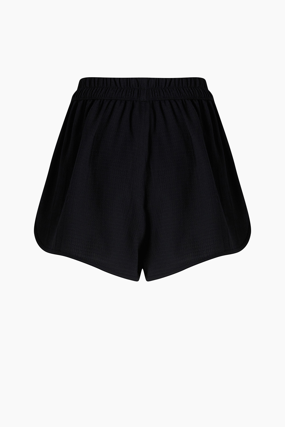 Cotton Black Shorts