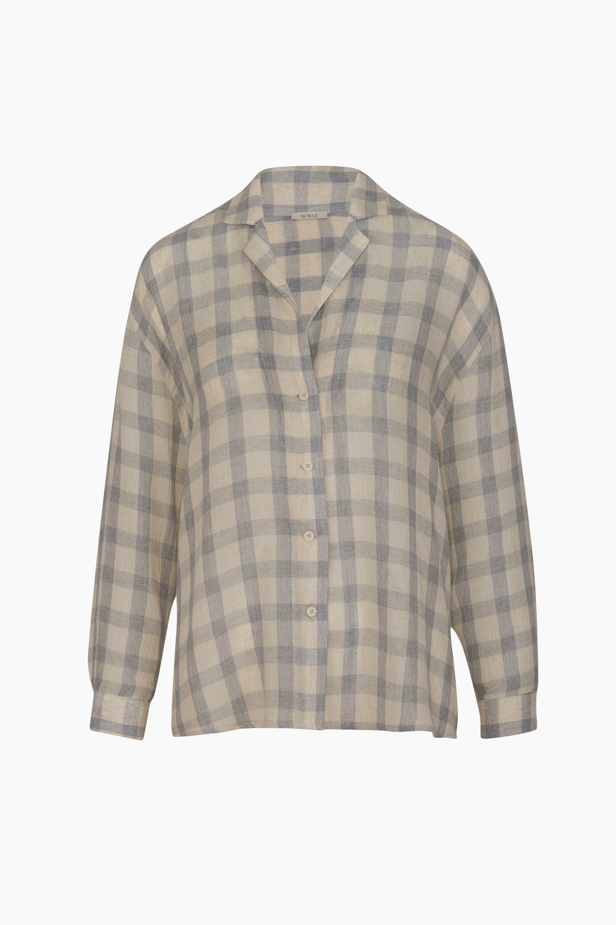 Grey Plaid Shirt