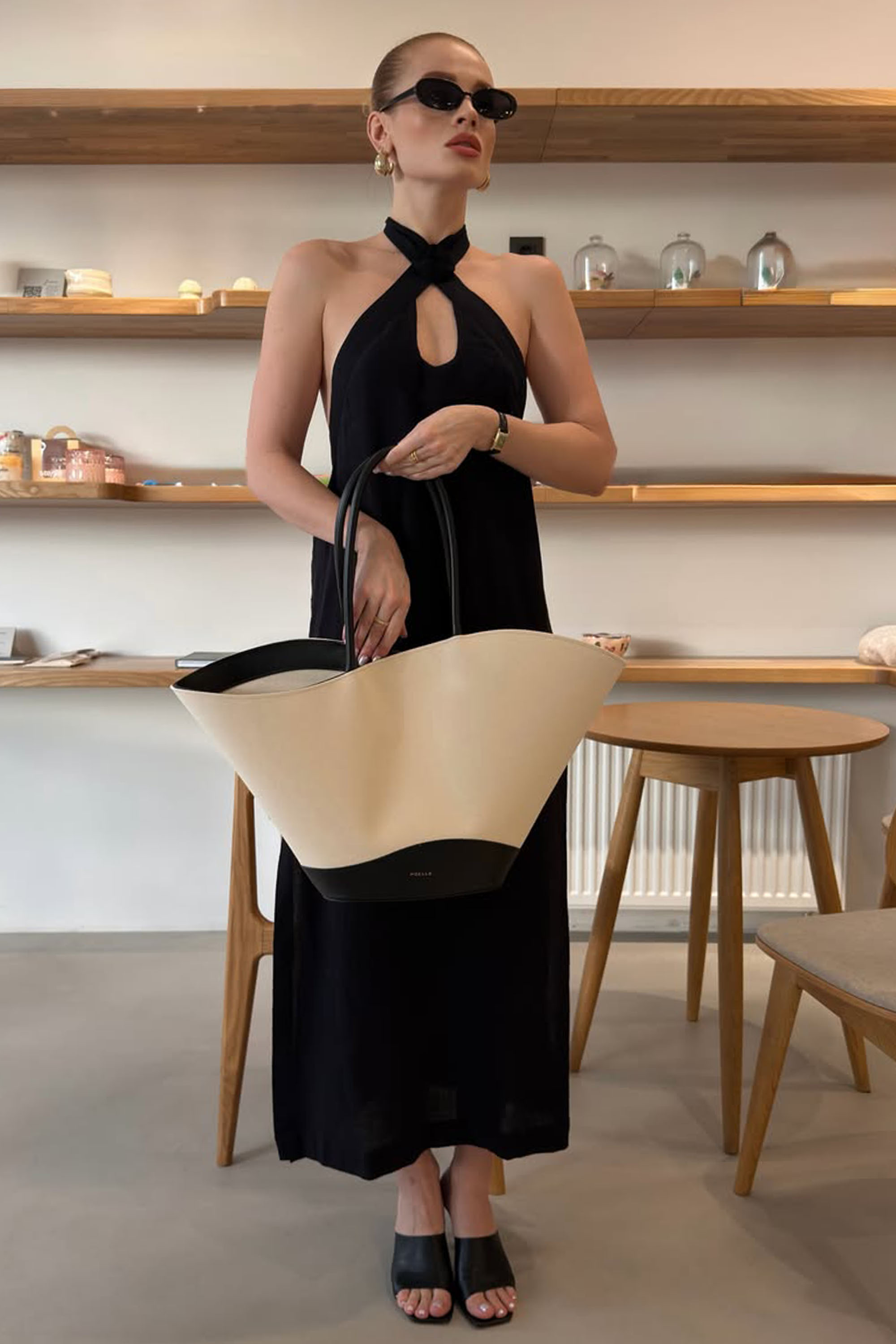 Black Linen Dress