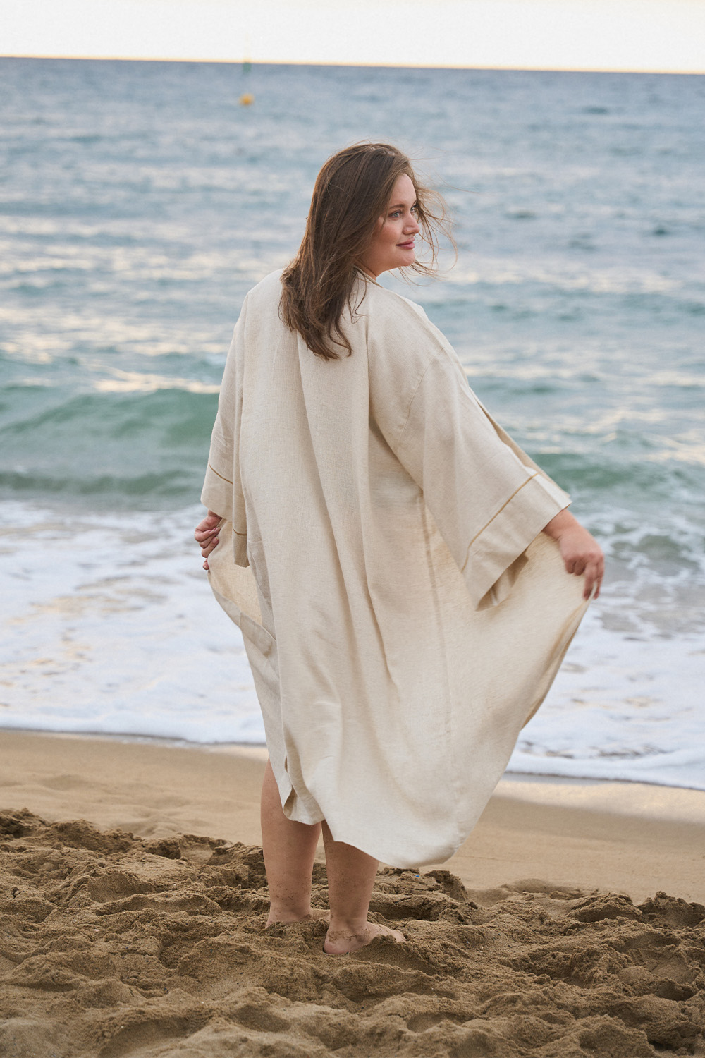 Natural Linen Kimono