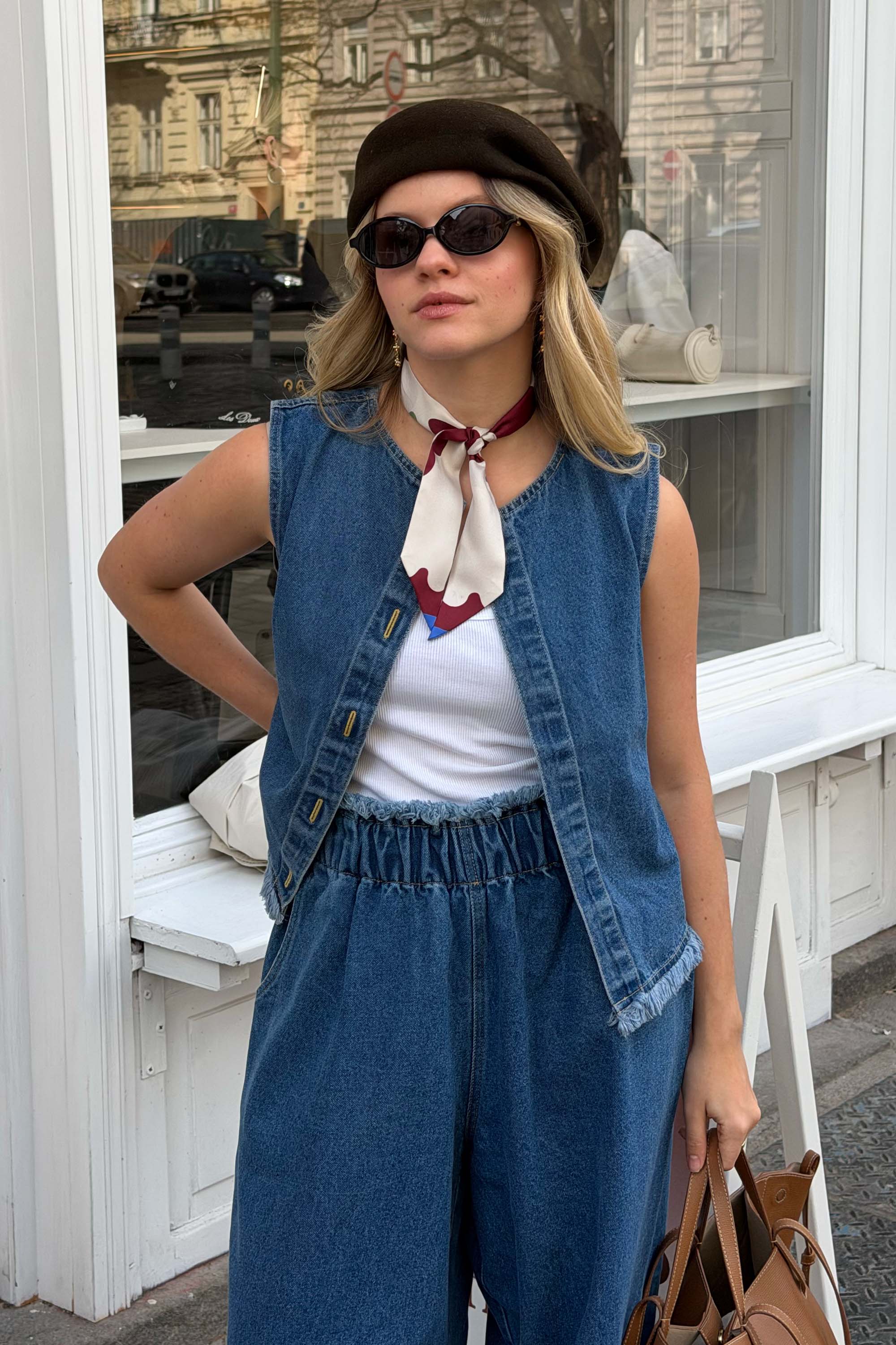 Denim Waistcoat
