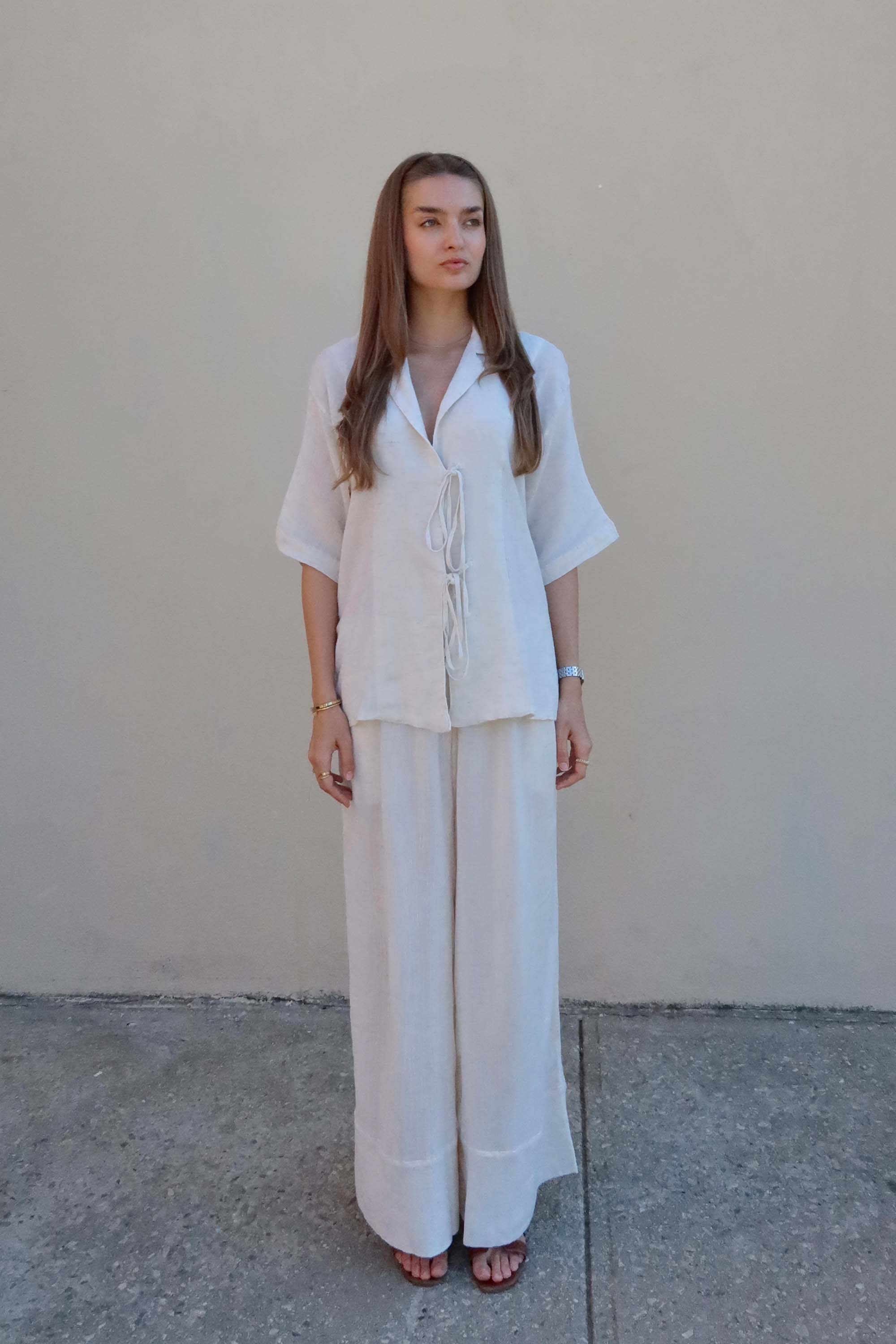 Hemp Tie Shirt