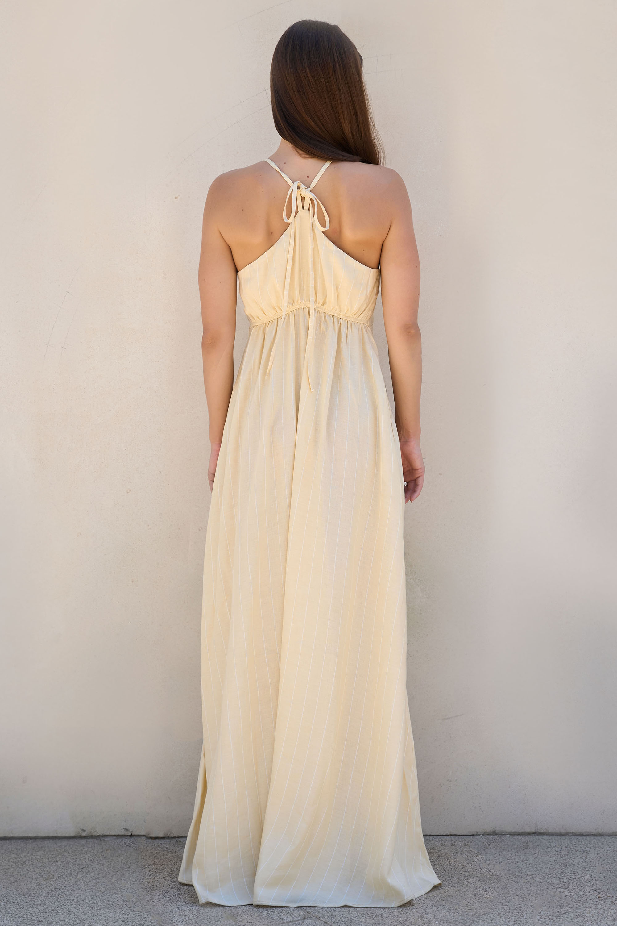 Yellow Strappy Dress