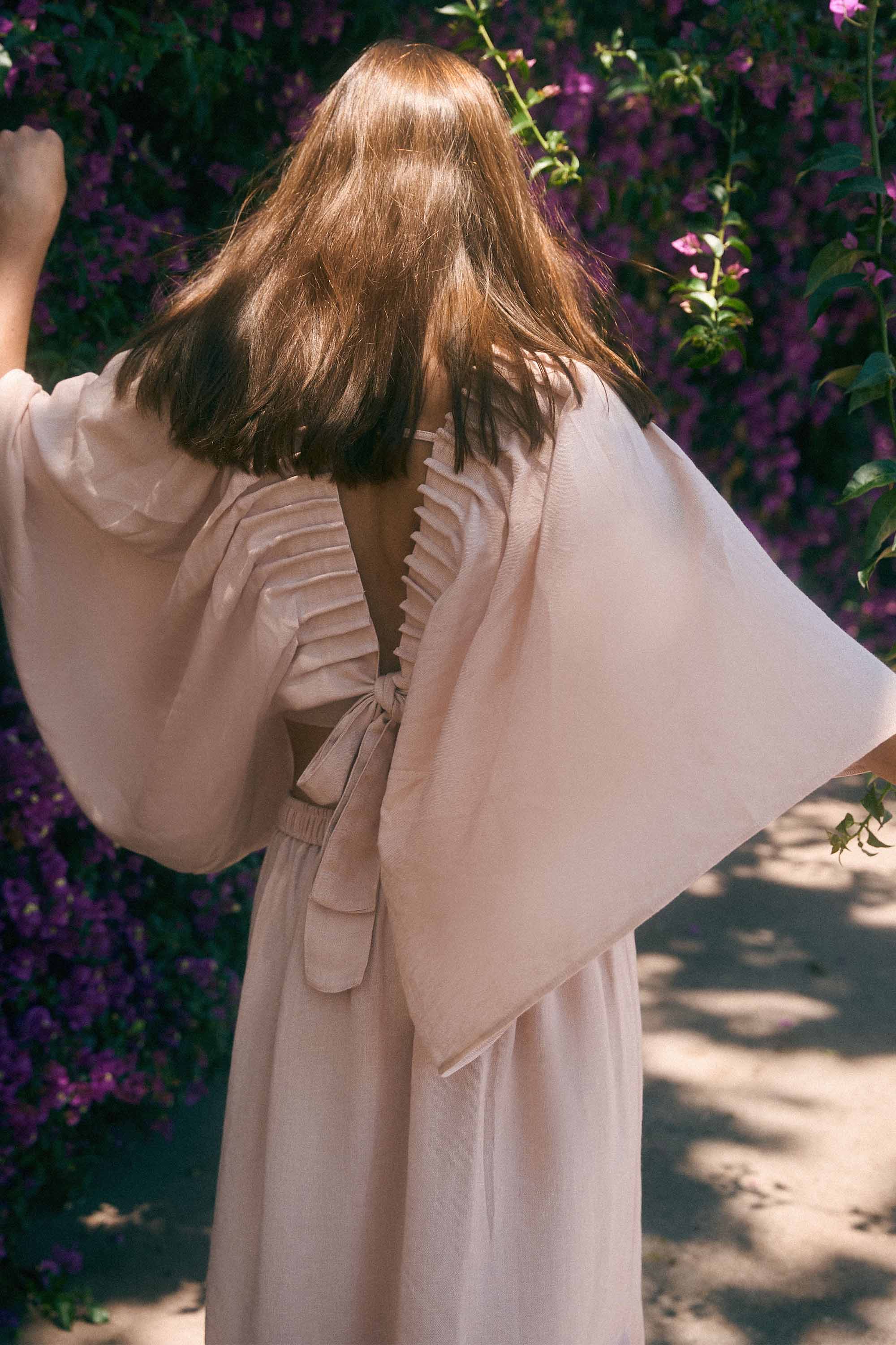 Linen Somon Top