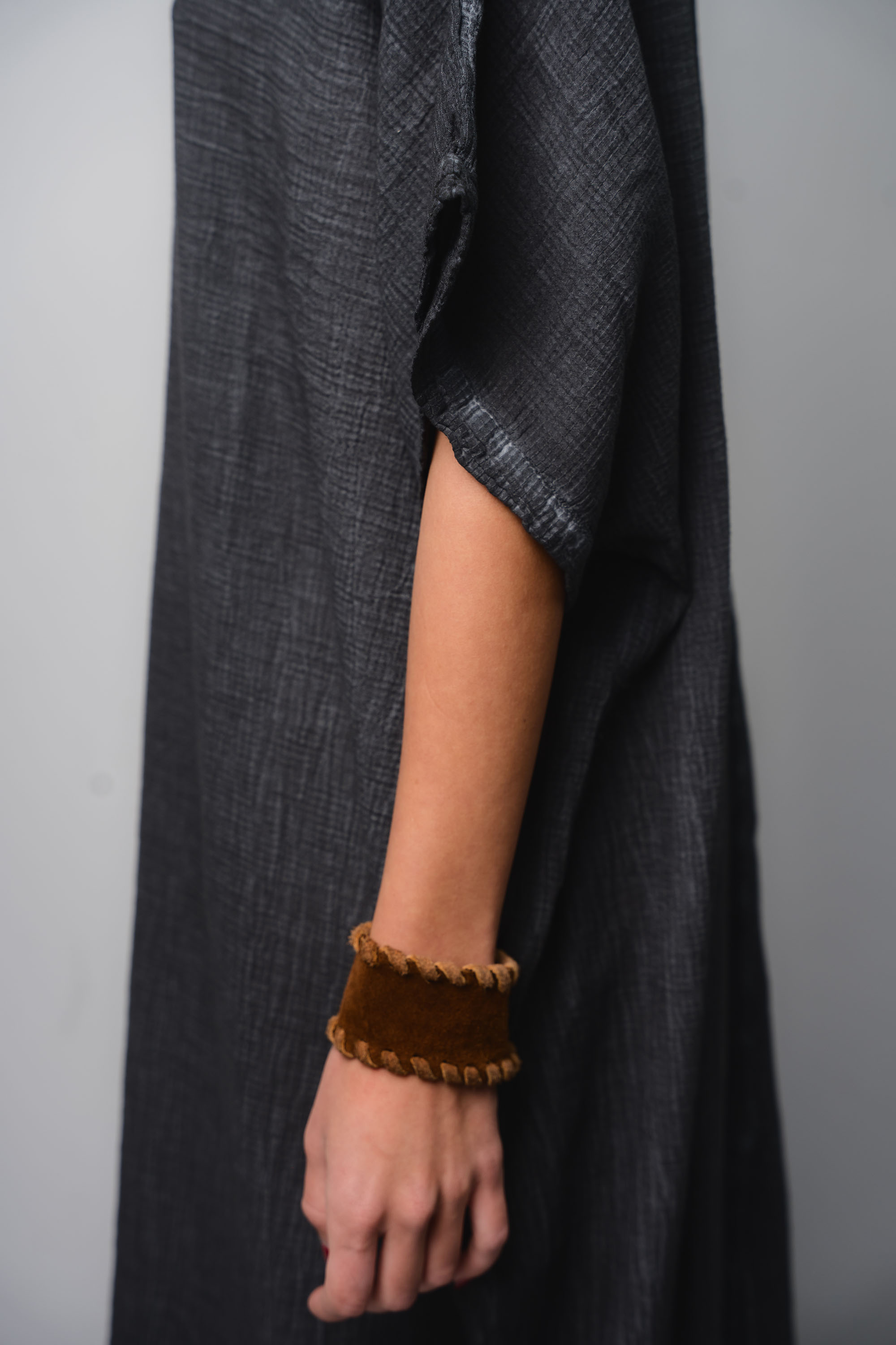 Graphite Caftan Dress