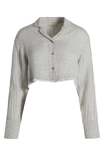 Striped Lyocell Shirt