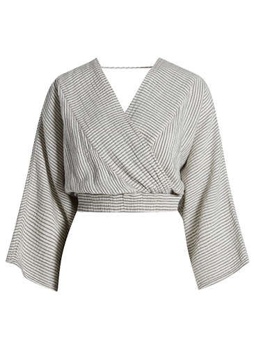 Striped Linen Blouse